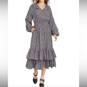 Universal Thread maxi floral ruffle dress